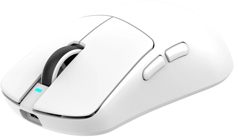 White Shark Baltas Shark BORS-W WGM-5021 12000 DPI Belaidė pelė žaidimams, Juodas