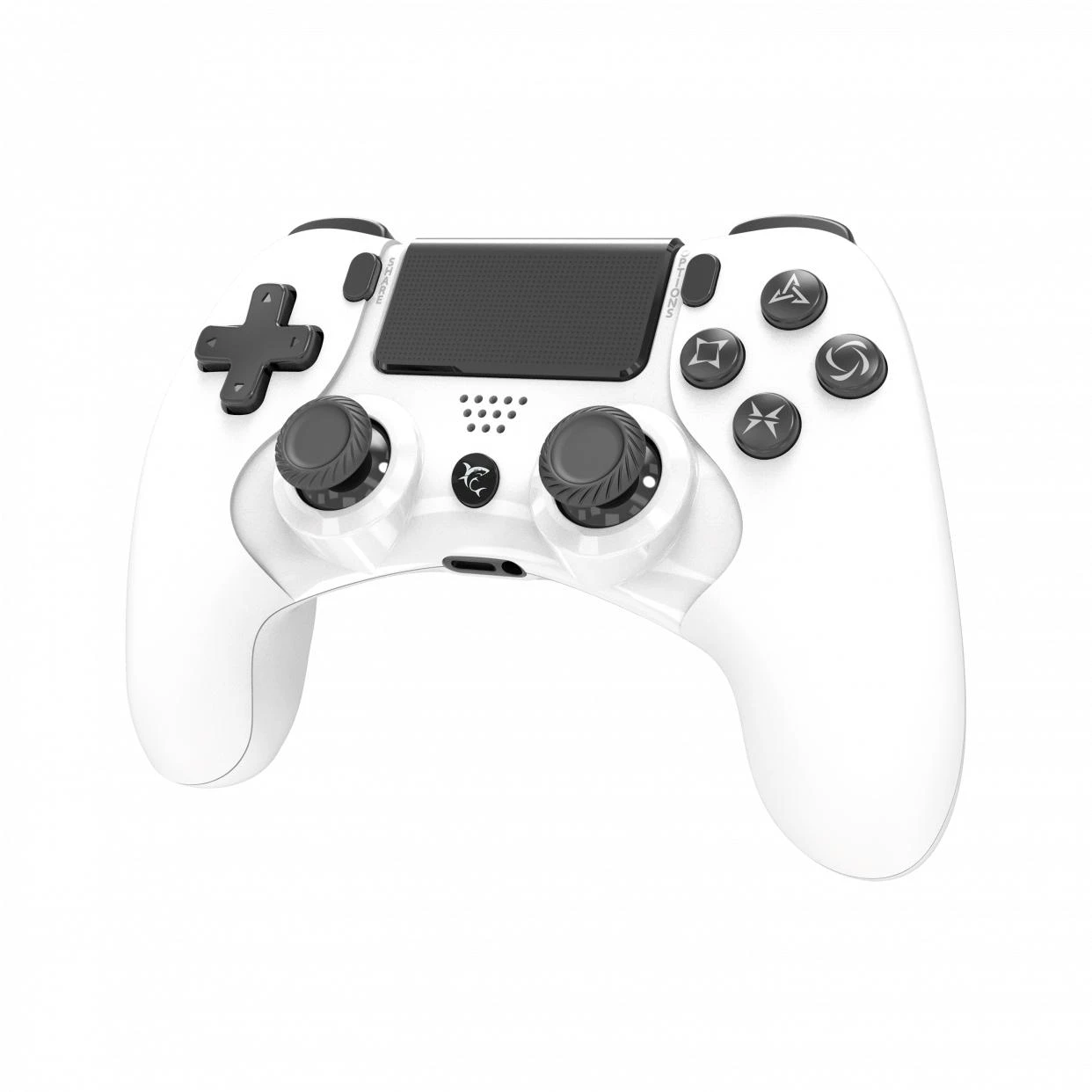 White Shark „Baltas Shark Baltas Shark Gamepad CENTURION“ skirtas PS3/PS4, baltas (GPW-4006)