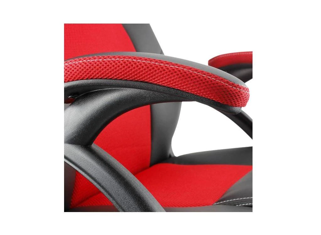Žaidimų kėdė White Shark King's Throne Gaming Chair, Juoda-raudona