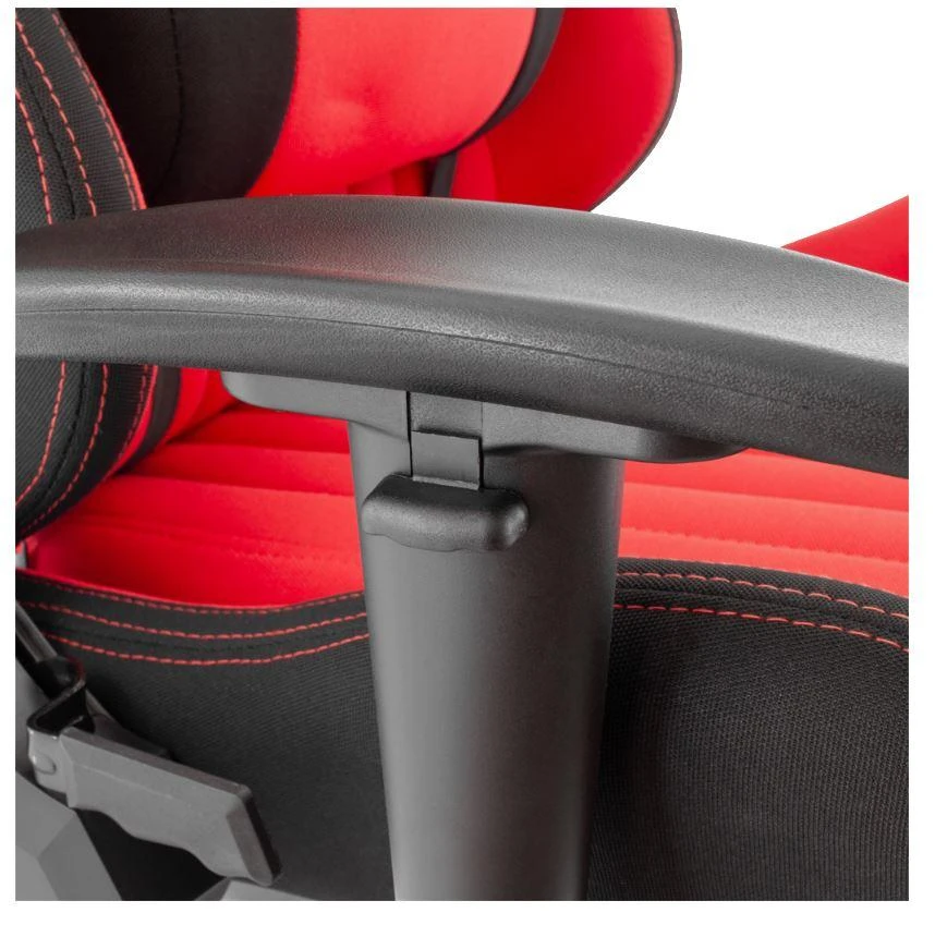 Žaidimų kėdė White Shark Red Devil Gaming Chair, Raudona