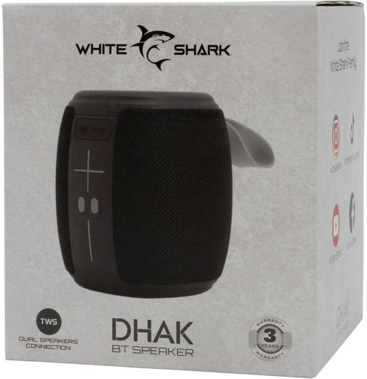 White Shark Baltas Shark GBT-888 Dhak Juodas