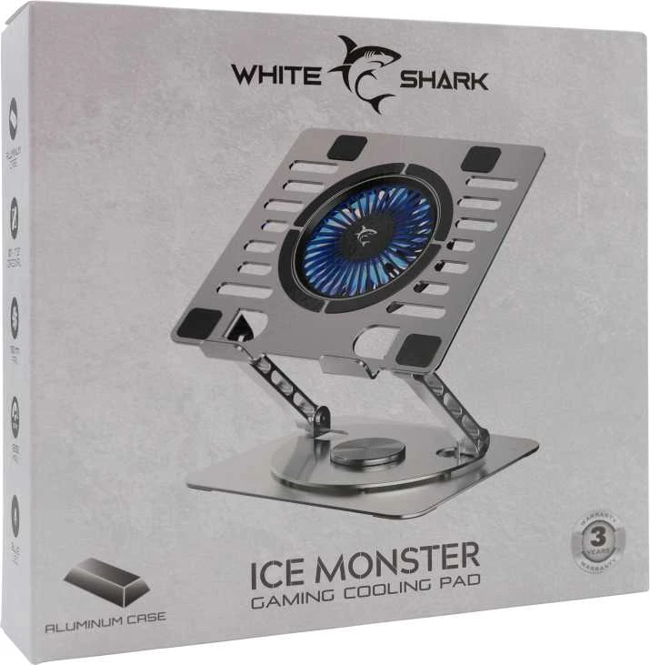 White Shark Baltas Shark GCP-16 ledo monstras