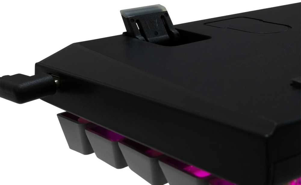 White Shark Mėlyna Klaviatūra žaidimams Baltas Shark Wakizashi Mėlyna su laidu mechaninė su pašvietimu juoda-pilka