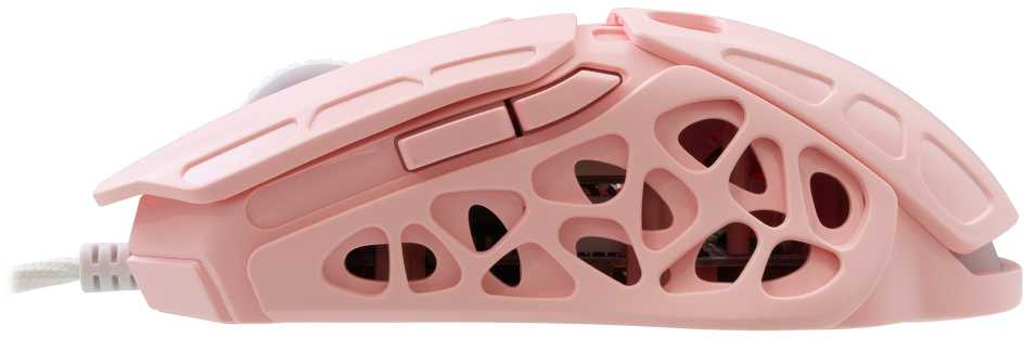 Pelė White Shark Baltas Shark Baltas Shark ECTOR-P GM-5016, Rožinė