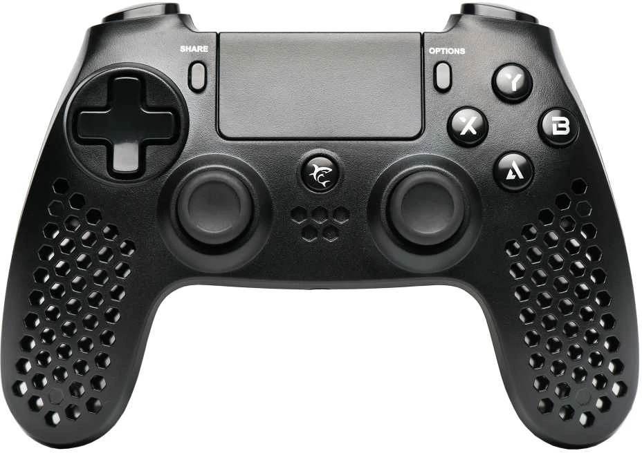 White Shark Baltas Shark Baltas Shark Wireless Gamepad LEGATUS, for PC, PS3/PS4, Android, iOS, juodos spalvos