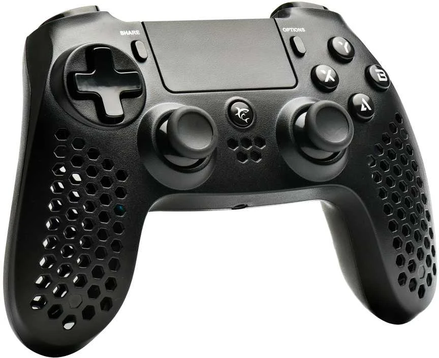 White Shark Baltas Shark Baltas Shark Wireless Gamepad LEGATUS, for PC, PS3/PS4, Android, iOS, juodos spalvos