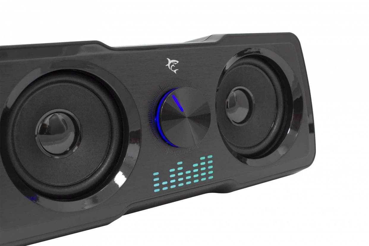 Kolonėlės White Shark GSP-968 Mood RGB Gaming 2.2 black