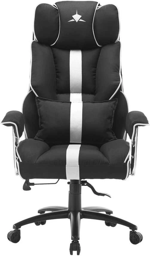 White shark Baltas Shark Baltas Shark LE MANS Gaming Chair juodas/baltas