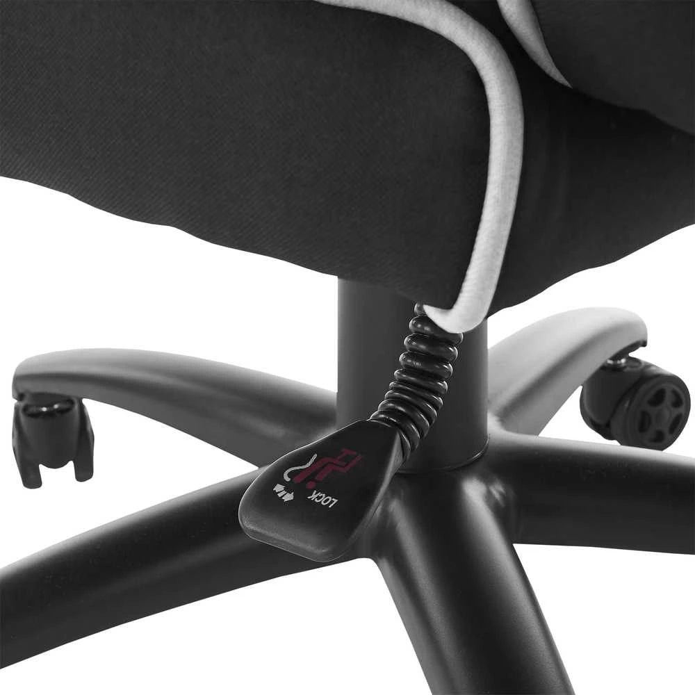 White shark Baltas Shark Baltas Shark LE MANS Gaming Chair juodas/baltas