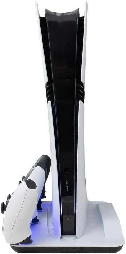 White shark „Baltas Shark Baltas Shark PS5-05102V2 Guard-2 PS5“ aušinimo kilimėlis, įkrovimo stotelė