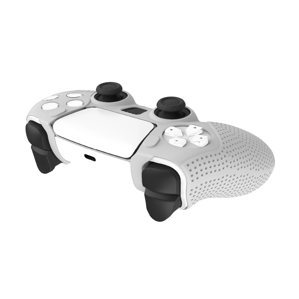 White Shark Body Lock, Silikoninis dėklas PS5 valdikliui, Baltas