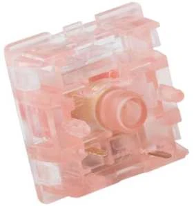 White shark Baltas Shark Baltas Shark Venom Rose Mechaninė Switches 25 pcs.