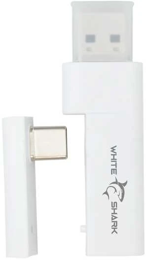 Ausinės White Shark Baltas Shark WGH-2444 Firecrest Baltas