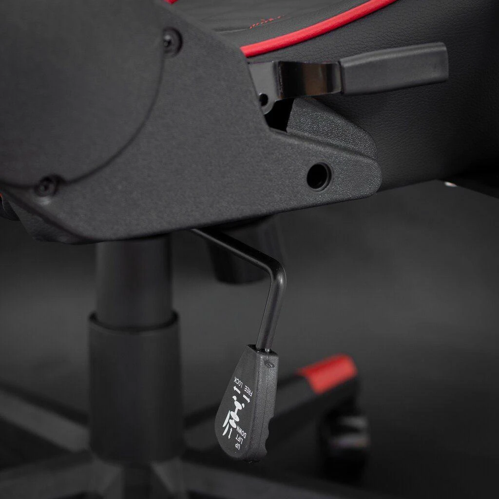 Žaidimų kėdė White Shark Racer-Two Gaming Chair, Juoda