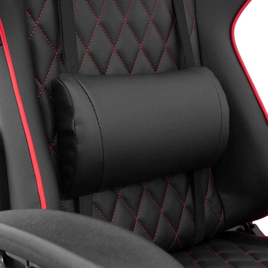 Žaidimų kėdė White Shark Racer-Two Gaming Chair, Juoda
