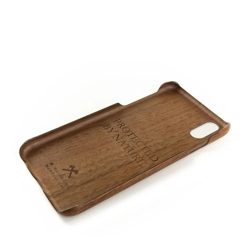 Dėklas „Woodcessories EcoCase Cevlar iPhone X“ riešuto spalvos „eco210“