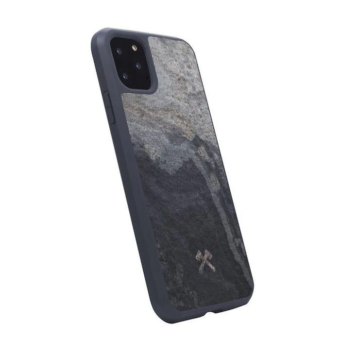 Dėklas „Woodcessories Stone Edition“ iPhone 11 Pro Max kamufliažinis pilkas sto063