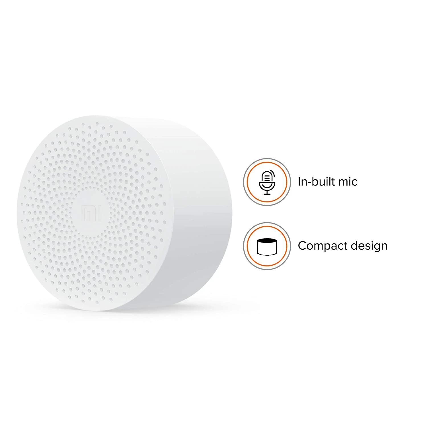 Nešiojama Bluetooth kolonėlė Xiaomi Compact Bluetooth Speaker 2, balta
