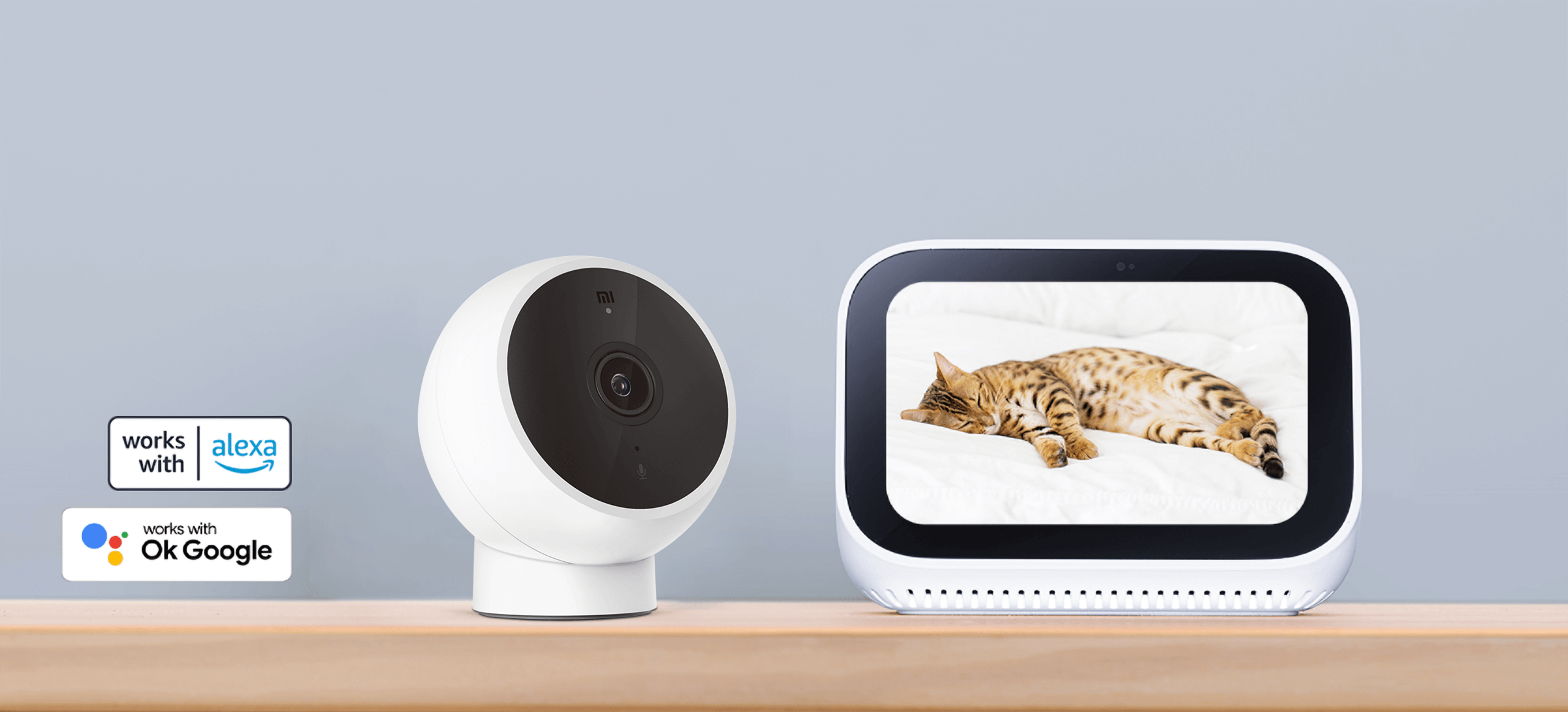 Xiaomi Mi Camera 2K su magnetiniu tvirtinimu