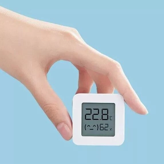 Jutiklis Xiaomi Mi Temperature and Humidity Monitor 2, baltas