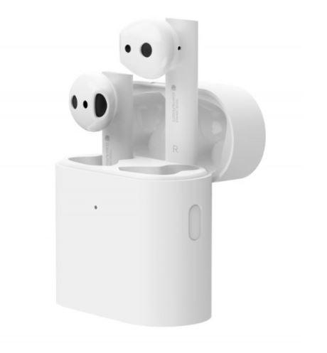 Xiaomi Mi True Wireless ausinės 2S, Belaidis Qi įkrovimas, bluetooth 5.0, Baltos