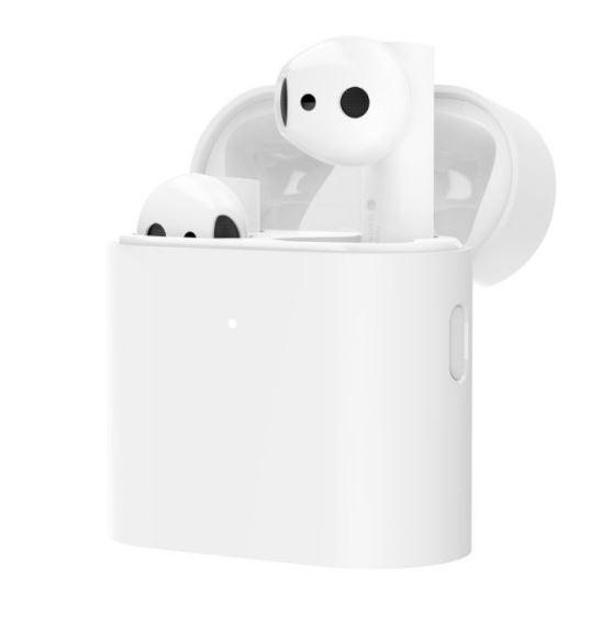 Xiaomi Mi True Wireless ausinės 2S, Belaidis Qi įkrovimas, bluetooth 5.0, Baltos