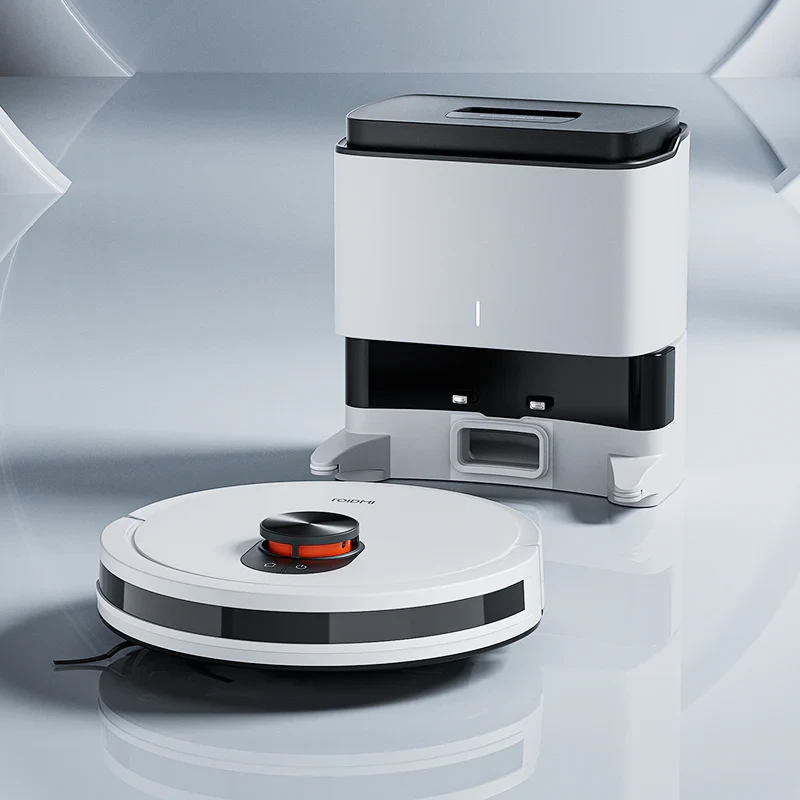 7Vac Roidmi Xiaomi ROIDMI EVE CC Vacuum and Mop Cleaner with Cleaning Base, Baltas Damaged Box (Pažeista pakuotė)