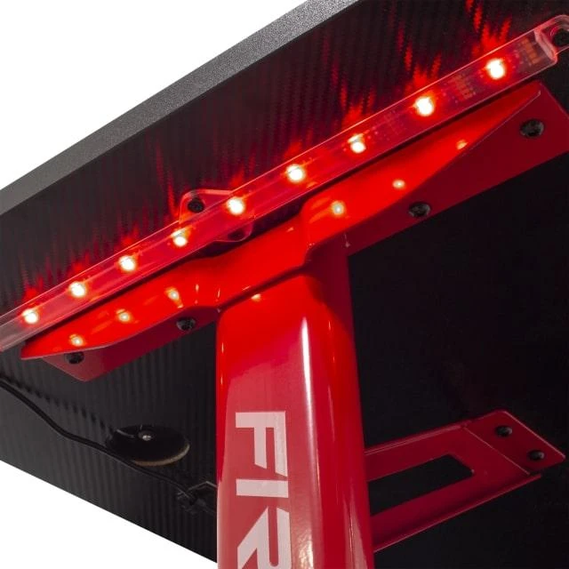 Žaidimų stalas White Shark FIRE SHADOW Gaming Desk, su RGB pašvietimu