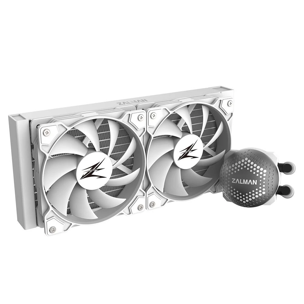 Zalman Alpha 28 aušinimas su LED bloku