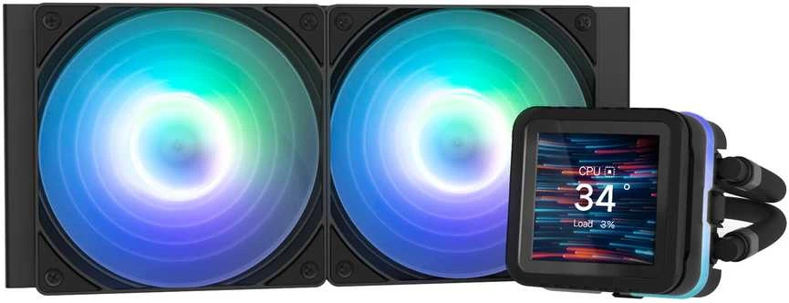 Zalman ALPHA2 DS A24 BL 240 mm CPU skysčio aušintuvas