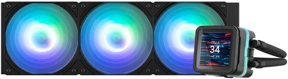Skysčio aušinimo sistema procesoriui Zalman ALPHA2 DS A36, 360 mm, juoda