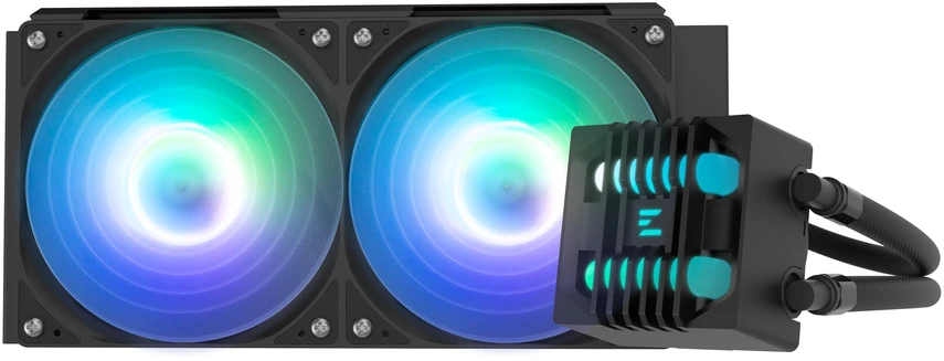 Zalman „Alpha2 se a24 bl 240 mm“ procesoriaus skysčio aušintuvas su vandens aušinimu