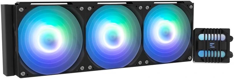 Zalman „Alpha2 se a24 bl 240 mm“ procesoriaus skysčio aušintuvas su vandens aušinimu