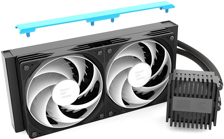 Zalman Chłodzenie procesora alpha2 v2 a24 240 mm cpu liquid cooler juoda