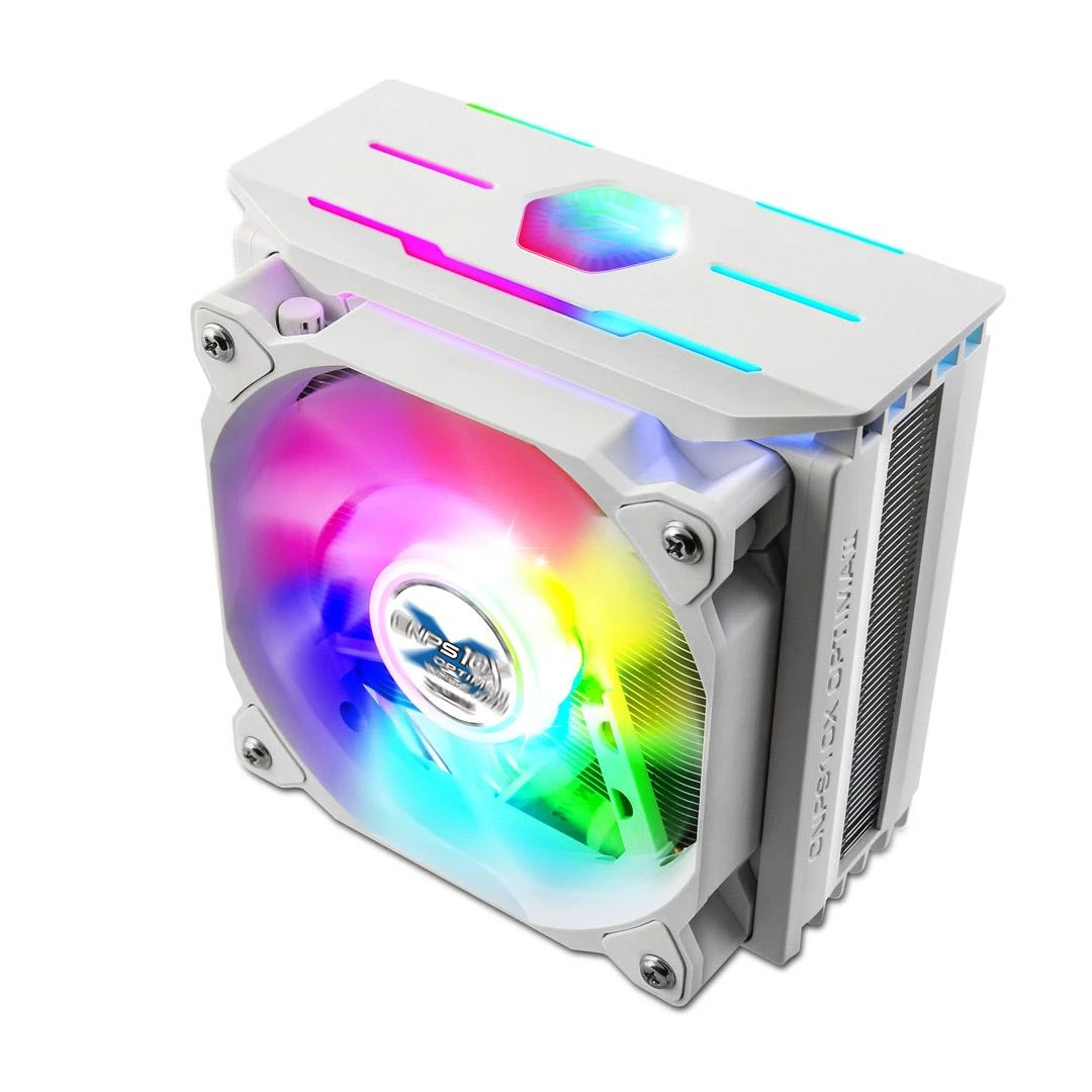 Aušintuvas ZALMAN CNPS10X OPTIMA II baltas RGB  120mm