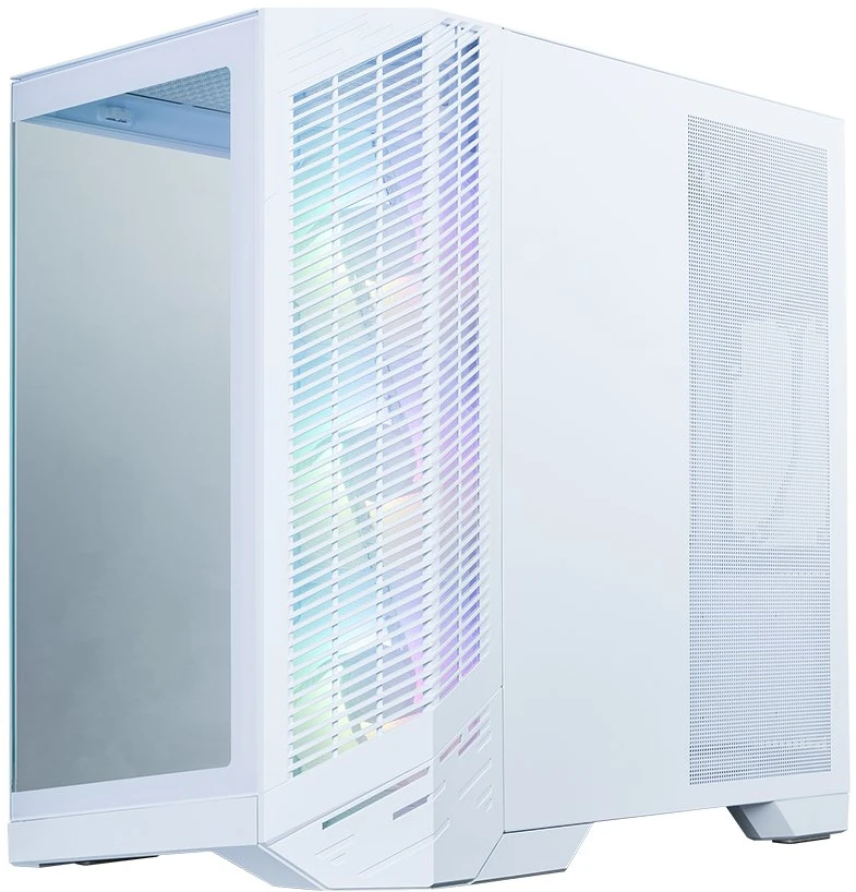 Zalman D50, ATX Mid Tower PC Case, 3 x 120mm Fans, Baltas