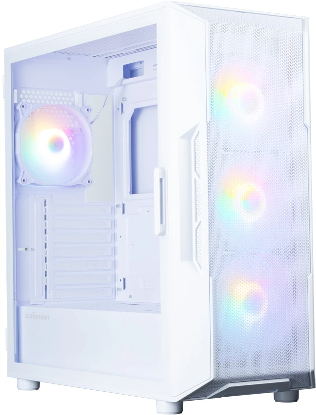 Zalman I3 NEO V2, Midi Tower, PC, Baltas, ATX, Mini-ITX, micro ATX, Steel, Tempered glass, Acrylonitrile butadiene styrene (ABS), 16 cm