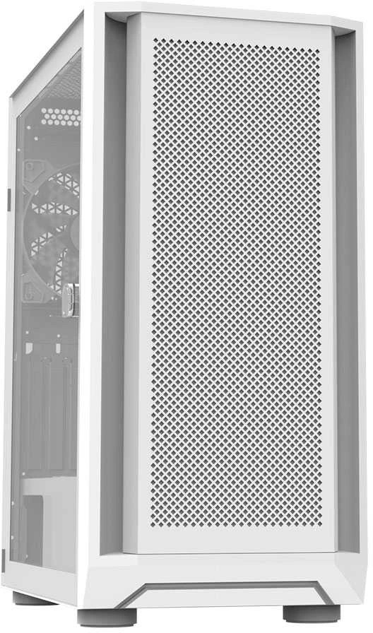 Zalman i6, baltas, RGB ventiliatorius x4 T/G