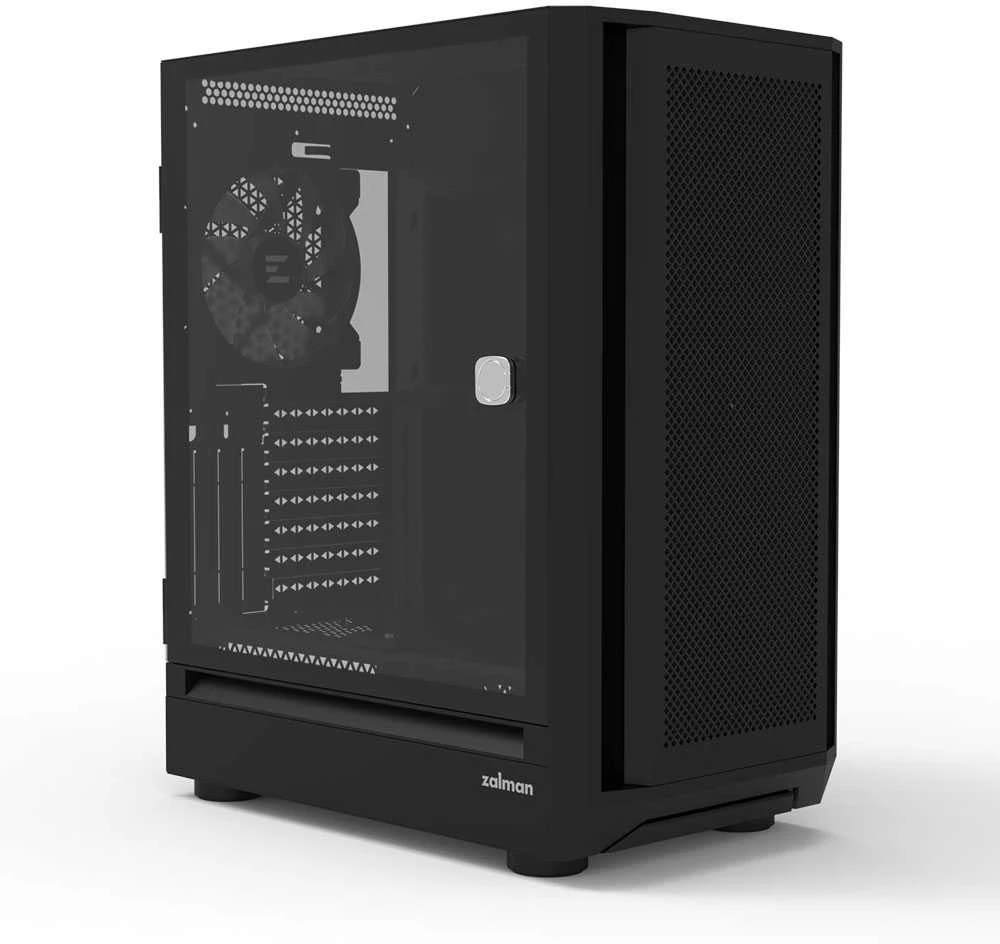 Zalman i6 juodas, RGB ventiliatorius x4 T/G