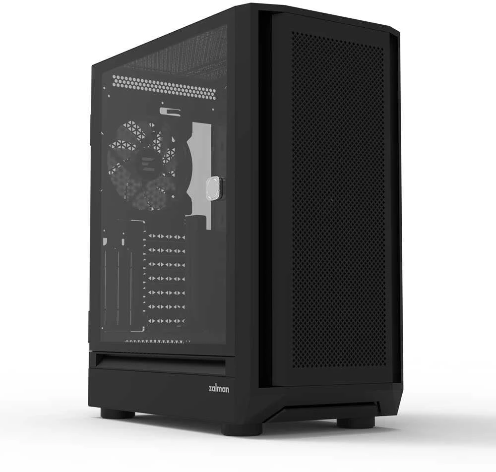 Zalman i6 juodas, RGB ventiliatorius x4 T/G