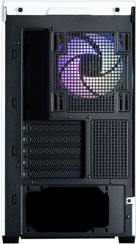 Zalman P30 PC-case, Mini-Tower, mATX, Tempered Glass - juodas baltas