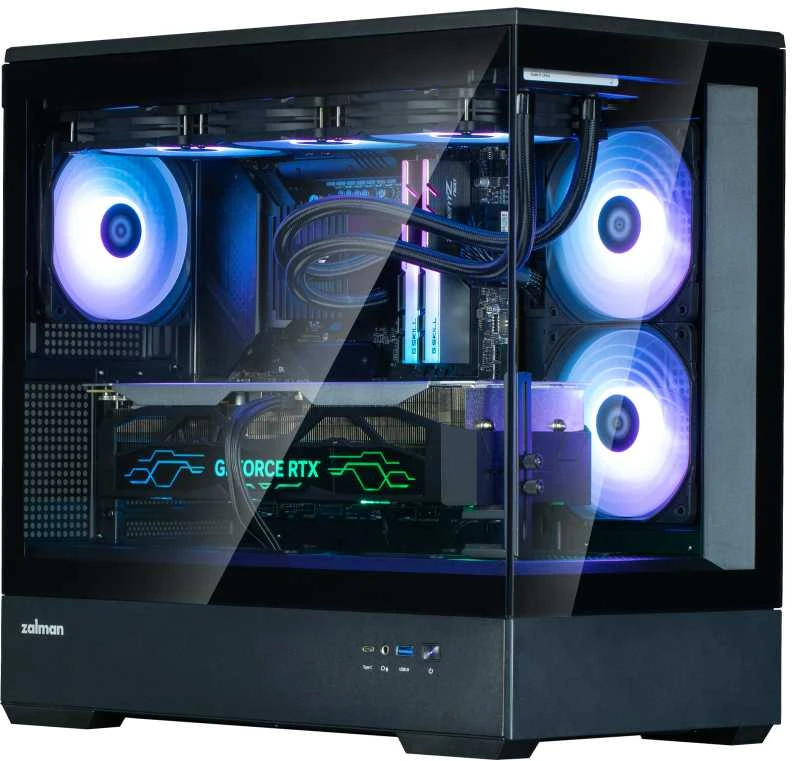 Korpusas Zalman P30 Juodas V2