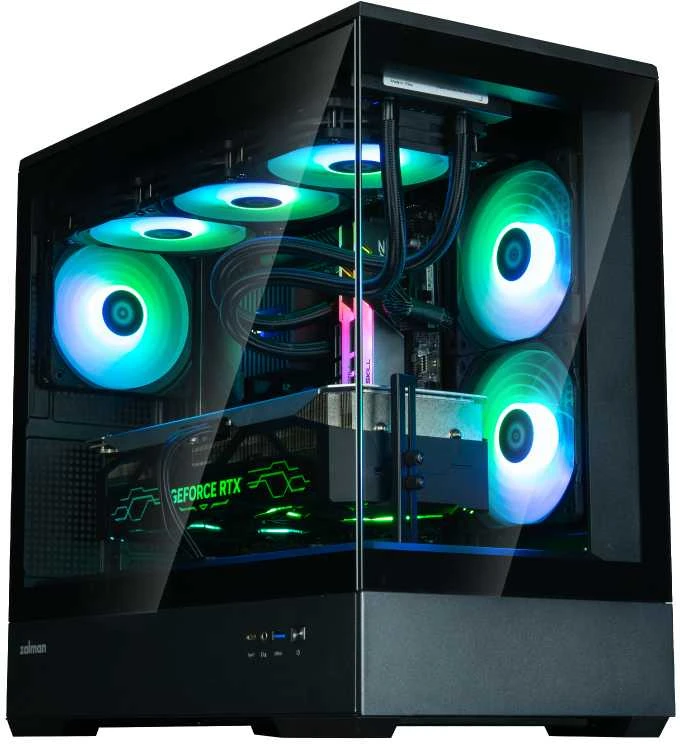 Korpusas Zalman P30 Juodas V2