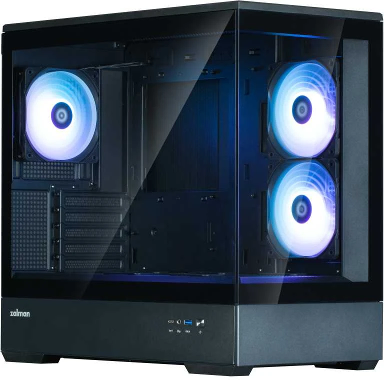 Korpusas Zalman P30 Juodas V2