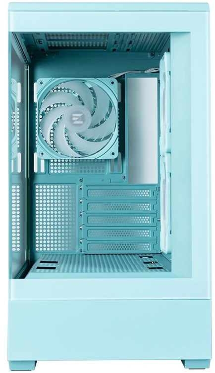 Zalman P30 V2, mATX Mini Tower PC Case, 3 x 120mm ARGB Fans, Mint