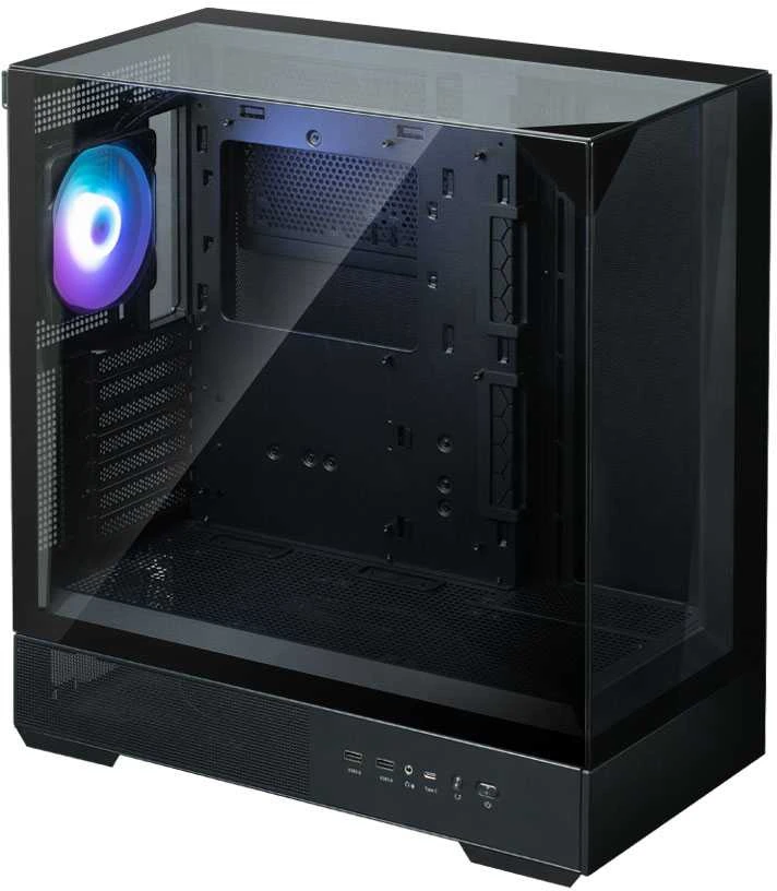Kompiuterio korpusas Zalman P40 Prism, Mid-Tower, Juodas
