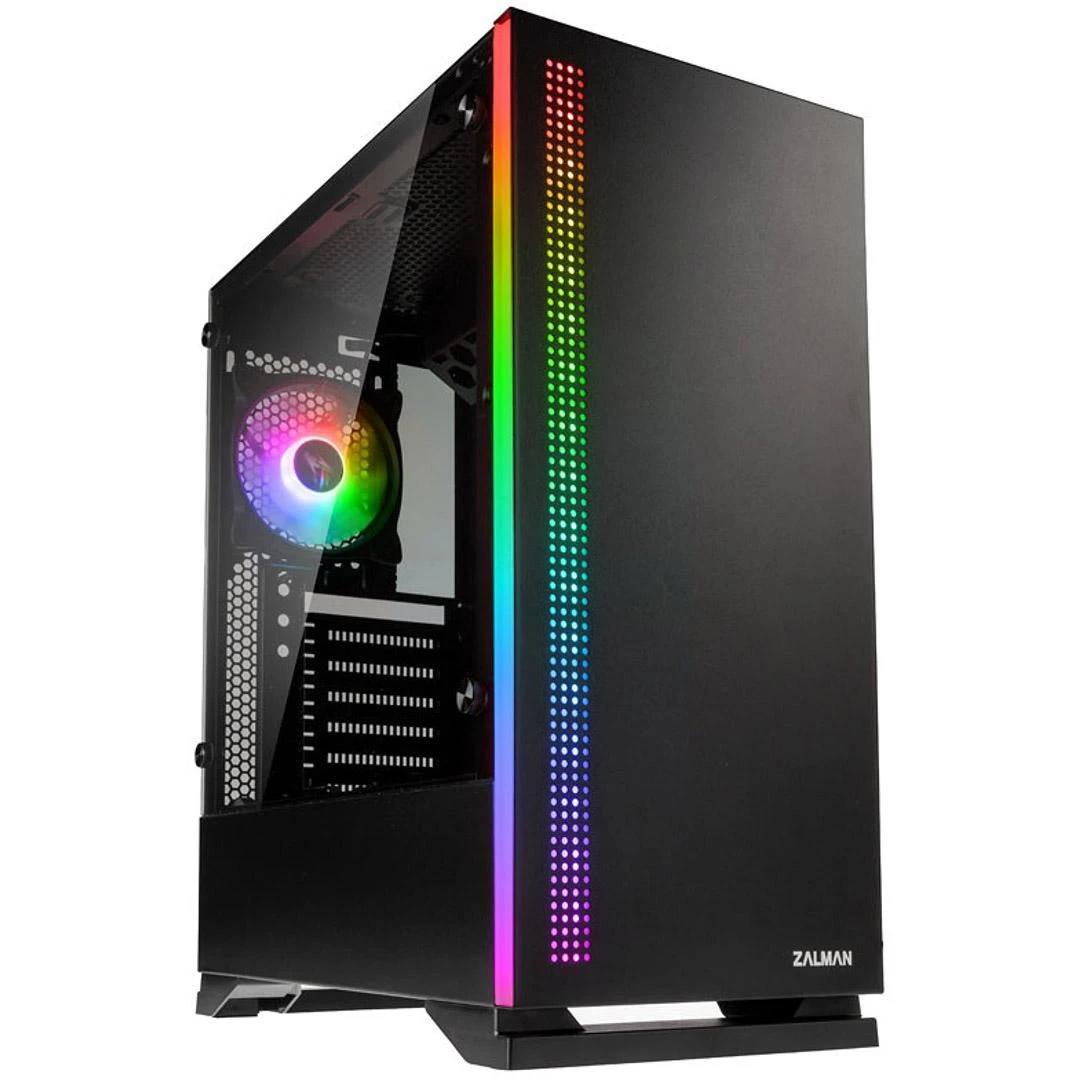 Zalman S5 Juodas „Midi Tower“ Juoda
