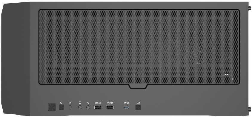 Zalman Z10 ATX Juodas Fan x4