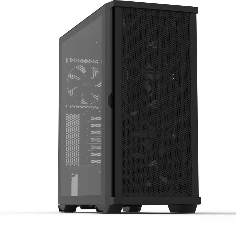 Zalman Z10 ATX Juodas Fan x4