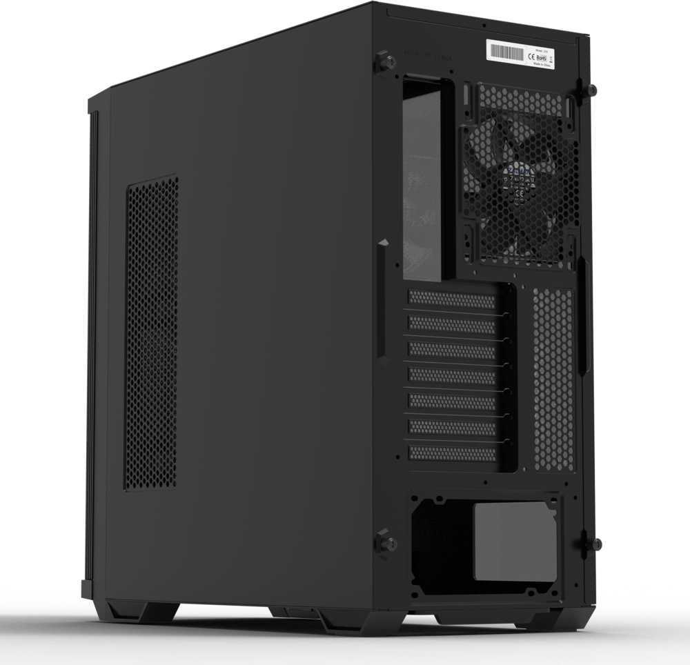 Zalman Z10 ATX Juodas Fan x4